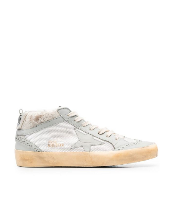 Golden Goose Mid Star lace-up sneakers