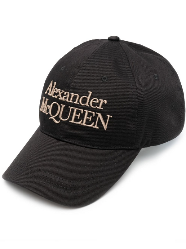 Alexander McQueen logo-embroidered baseball cap