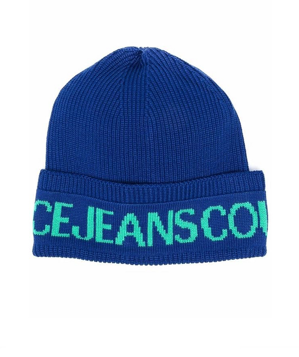 Versace Jeans Couture logo beanie