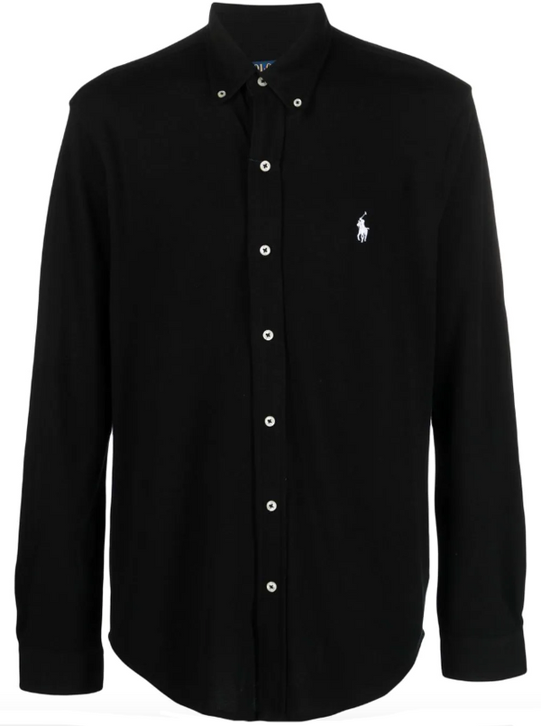 Polo Ralph Lauren logo patch longsleeved shirt