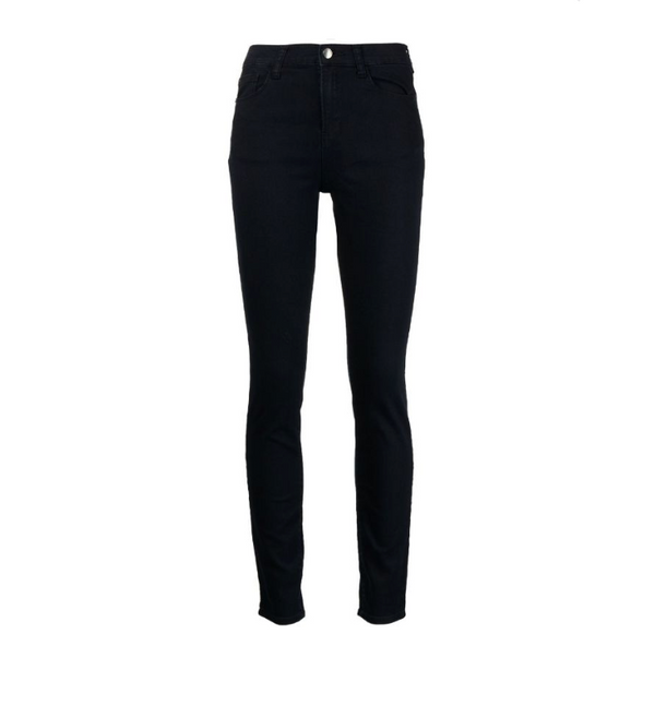 Emporio Armani J20 High-waisted, super skinny-leg stretch denim jeans