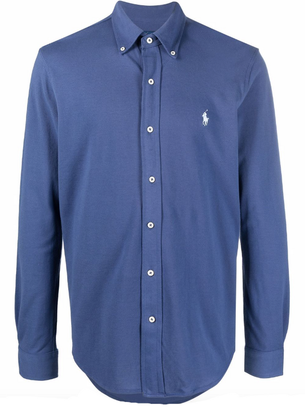 Polo Ralph Lauren logo patch longsleeved shirt