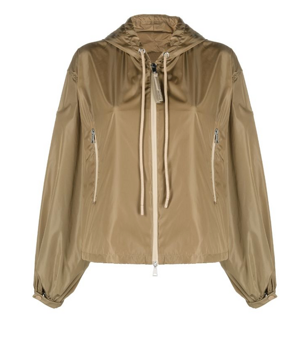 Moncler Vernois hooded printed shell jacket