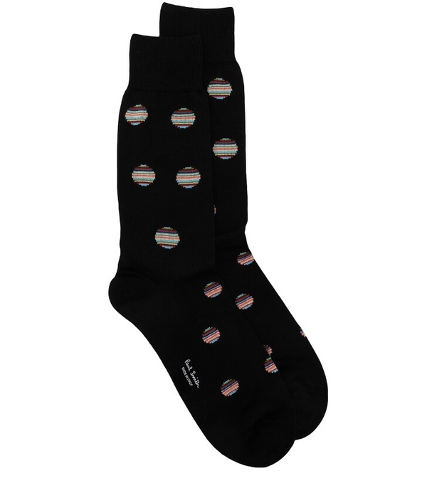 Paul Smith dot-stripe patterned socks