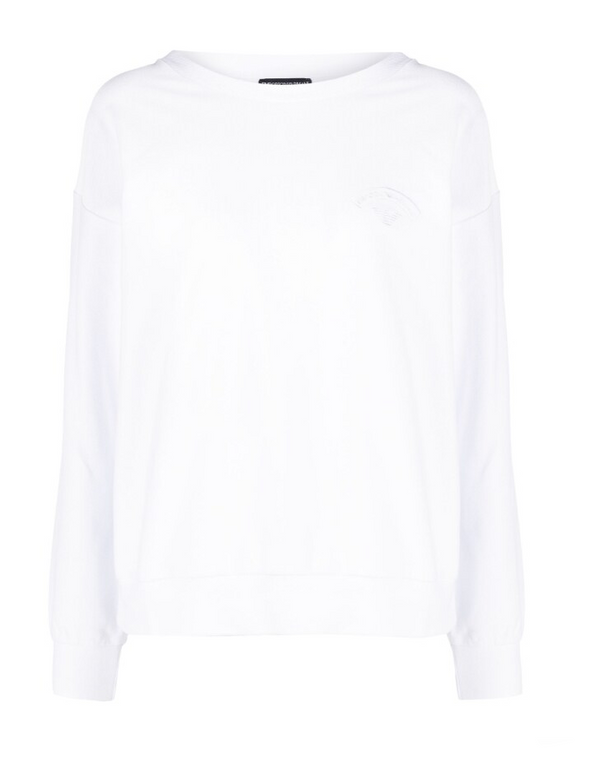 Emporio Armani embroidered-logo sweatshirt