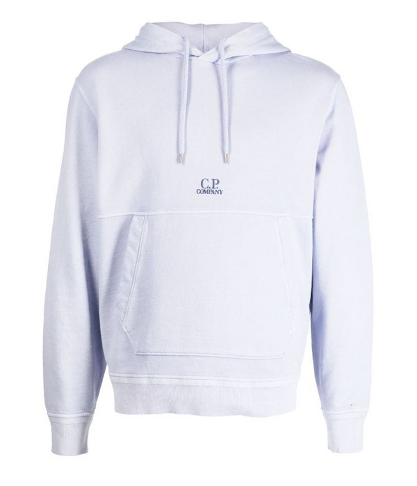 C.P. Company Cotton Fleece Logo Hoodie