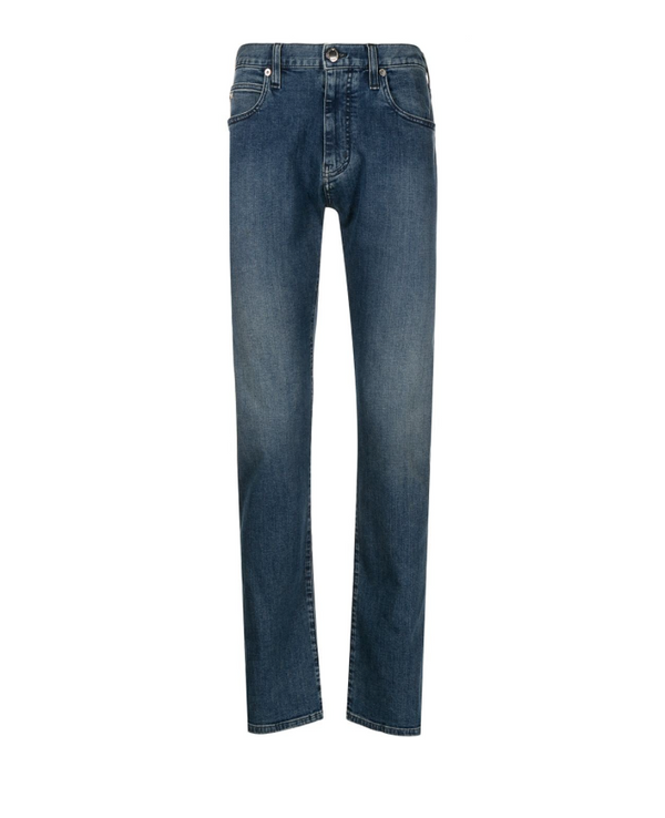 Emporio Armani J45 regular-fit jeans in comfort-twill denim