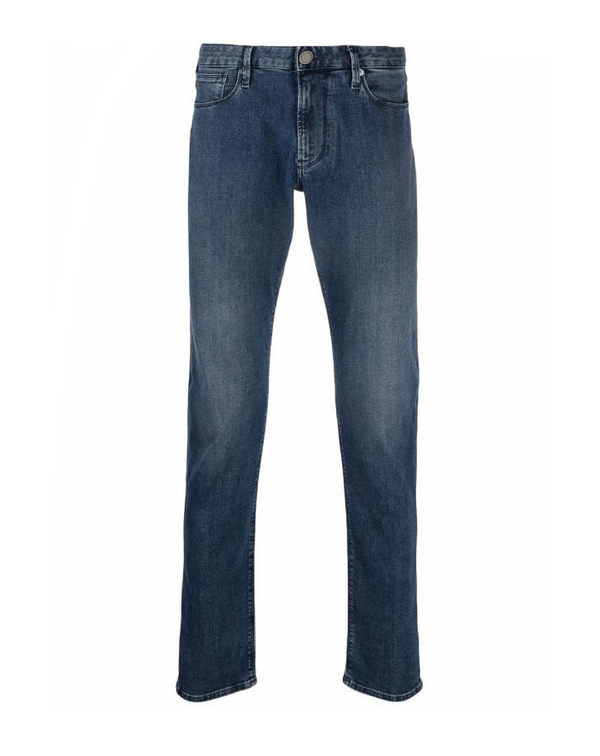 Emporio Armani J06 high-rise fitted jeans