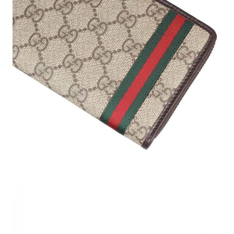 Gucci gg outlet supreme canvas wallet