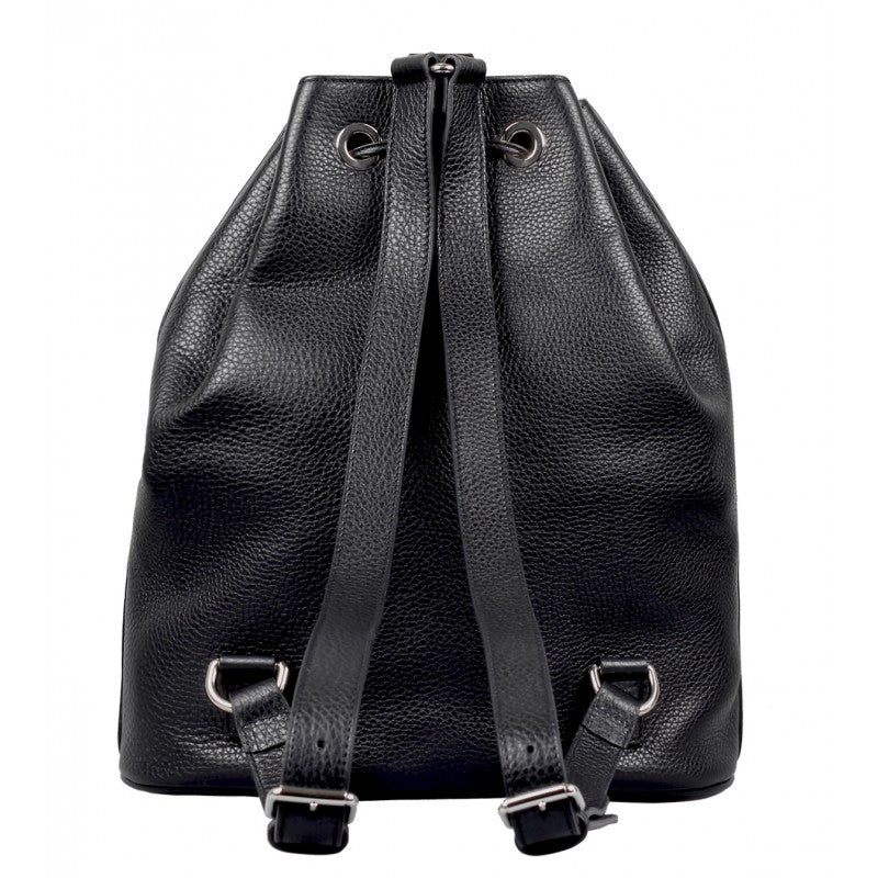 Gucci backpack black on sale leather