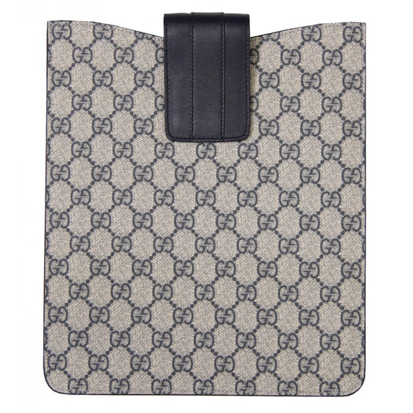 Gucci Blue & grey GG print iPad case