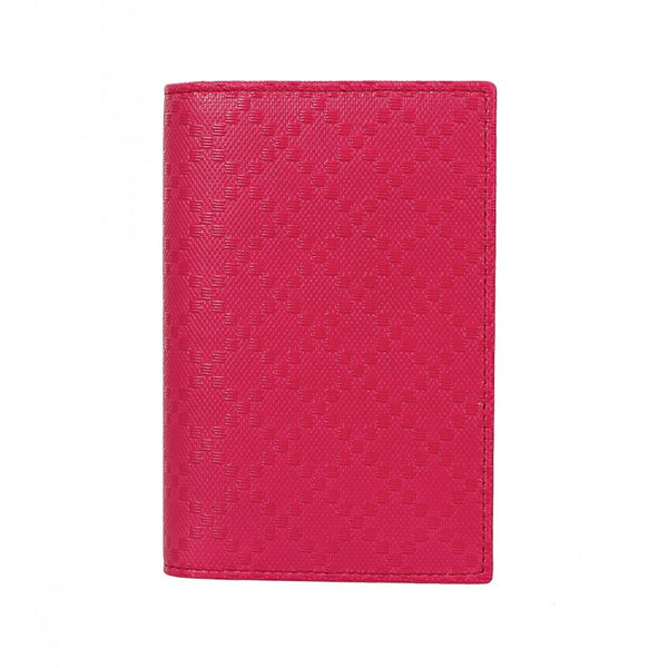 Gucci Dark pink Diamante leather passport case