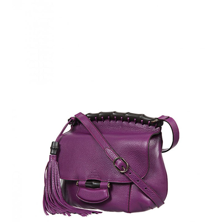 Gucci purple leather bag Clearance