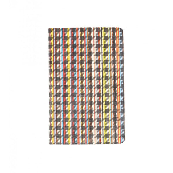 Paul Smith Multicoloured small mutli-stripe pocket notebook